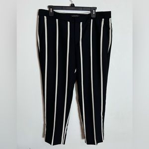 Banana Republic Avery Striped Pants Size 12